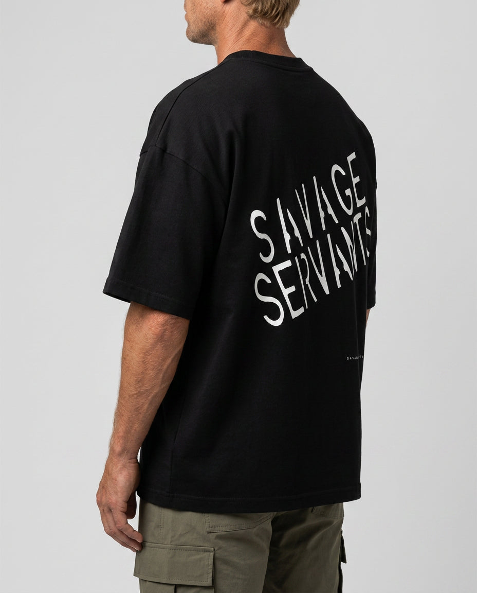Savage Servants Diagonal Tee