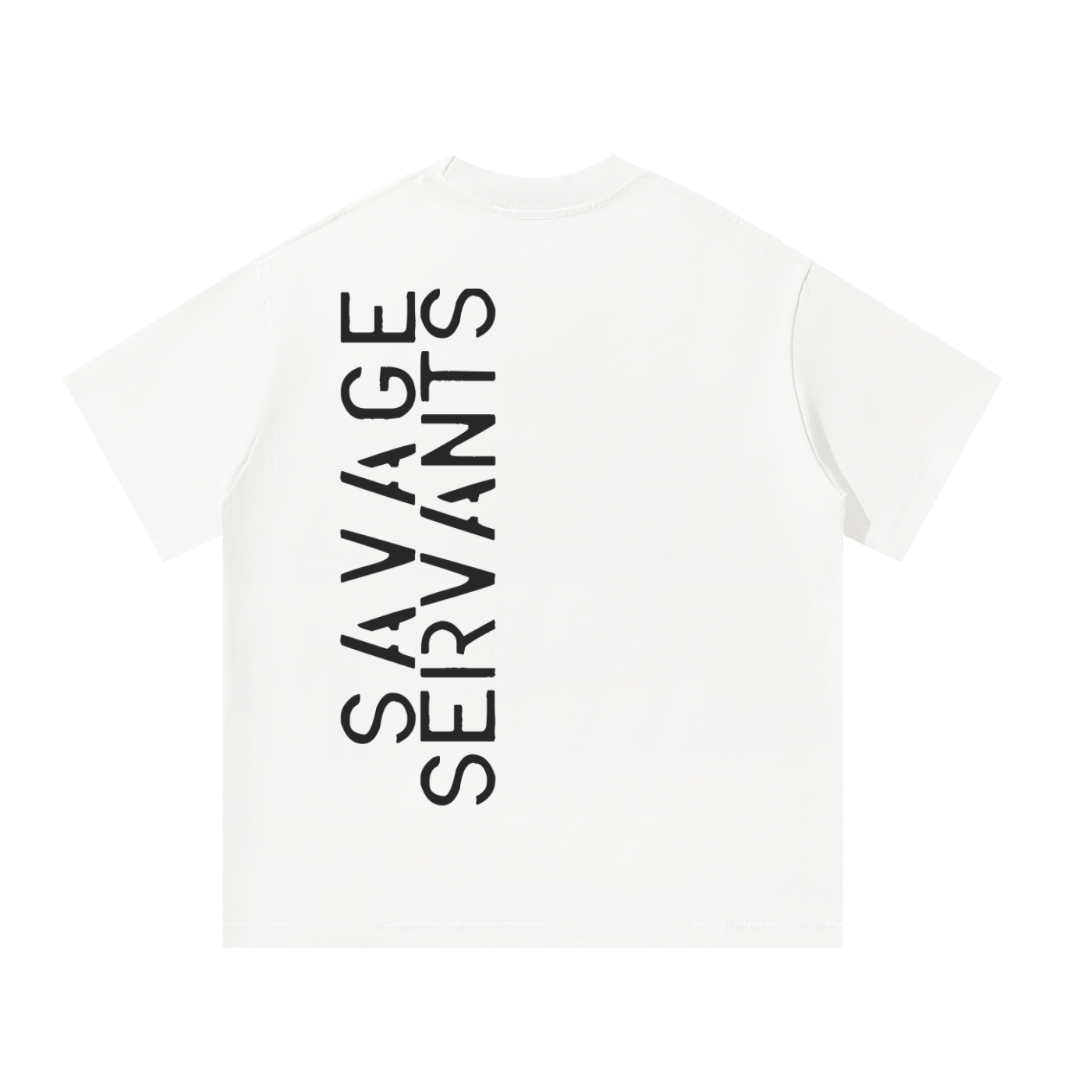 WHITE SAVAGE SERVANTS BACK VERTICAL LEFT
