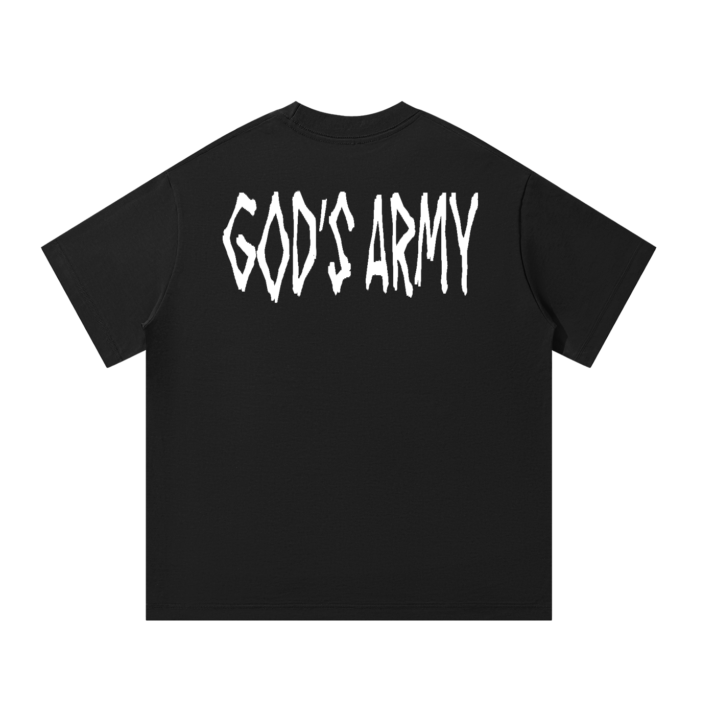 GODS ARMY UPPER BACK BLK/IVRY