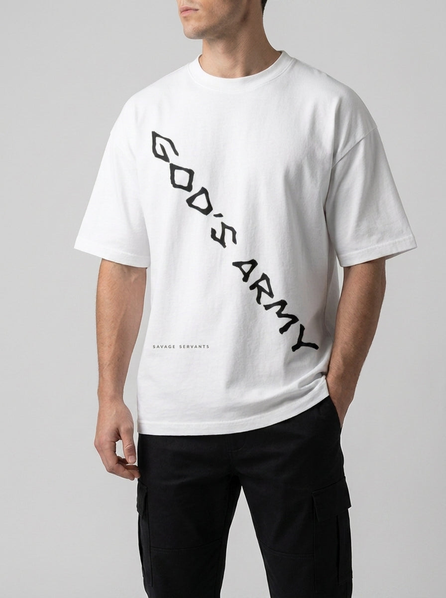 God's Army Slant Tee