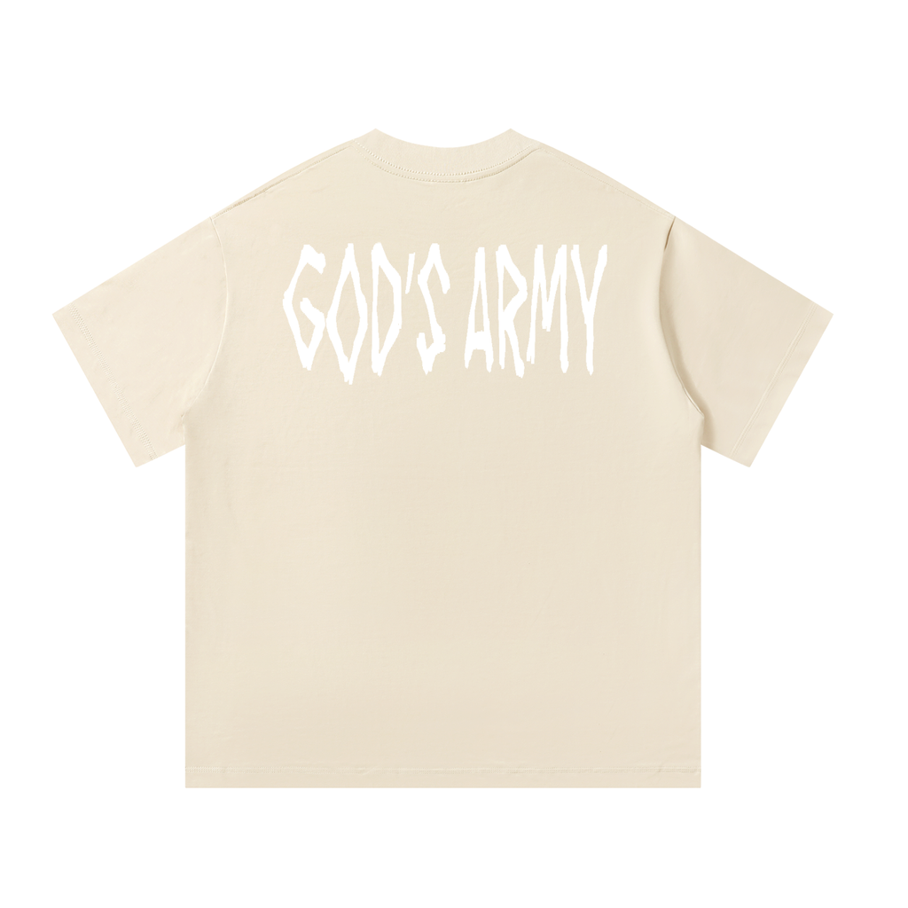 GODS ARMY UPPER BACK BLK/IVRY