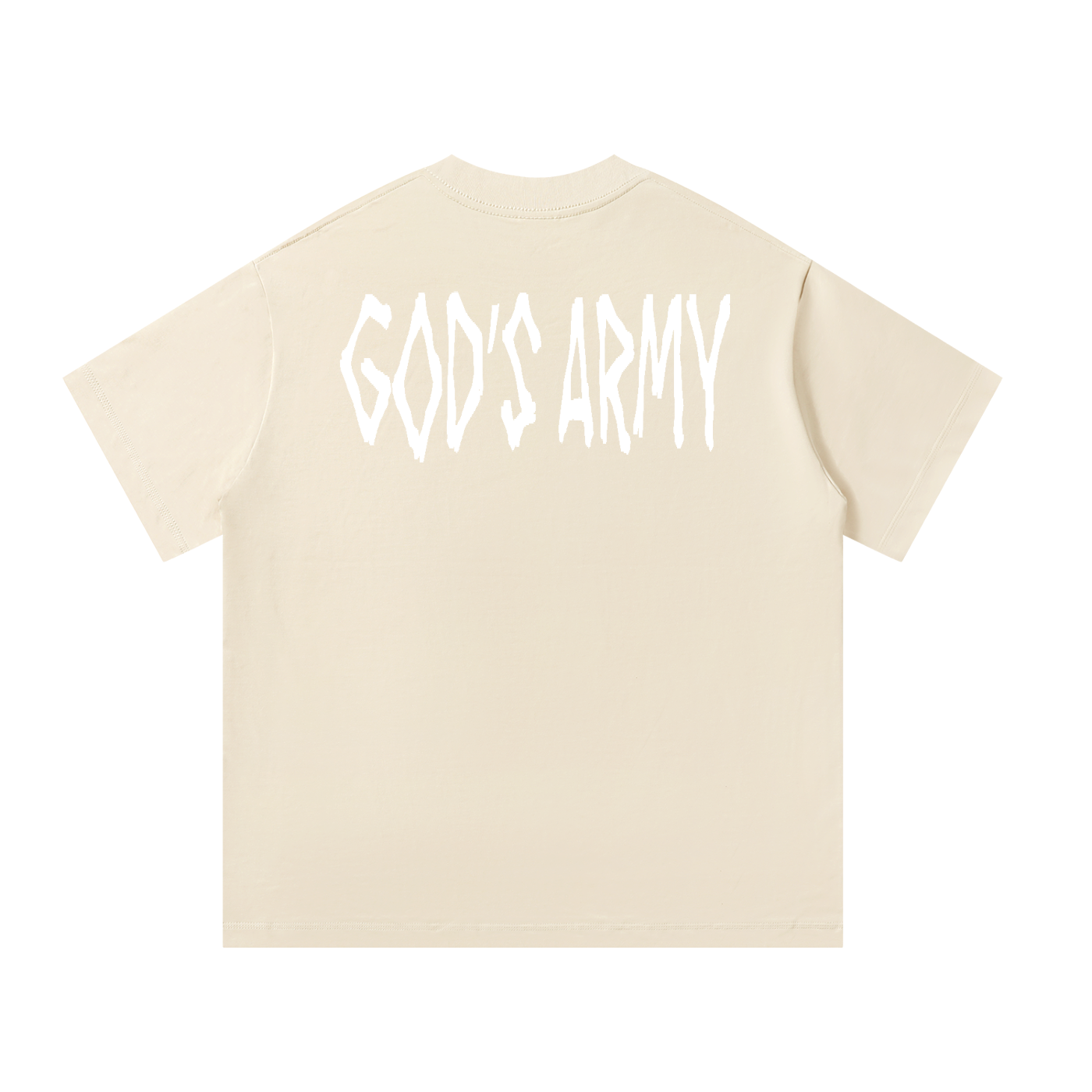 GODS ARMY UPPER BACK BLK/IVRY