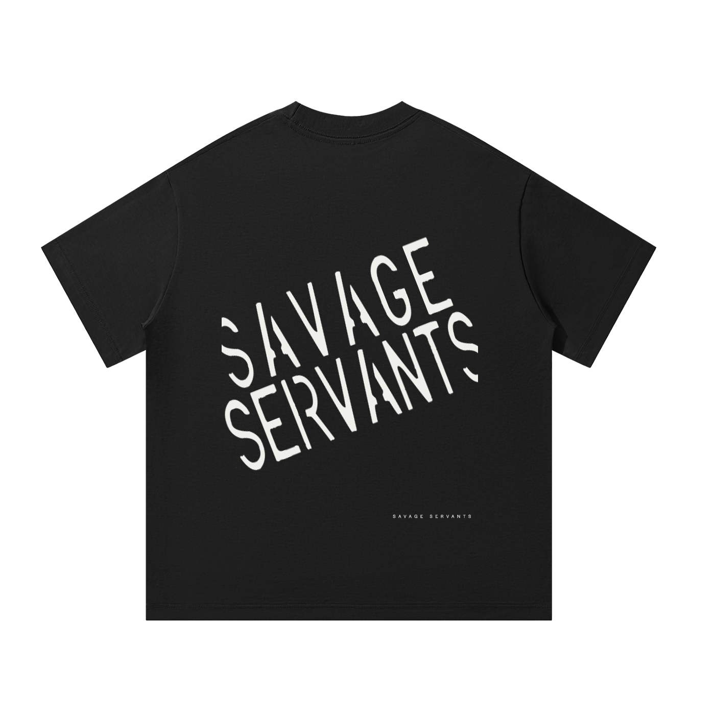 BLACK SAVAGE SERVANTS BACK DIAGONAL TILT